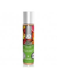 Смазка с ароматом тропических фруктов JO Flavored Tropical Passion - 30 мл. - System JO - купить с доставкой в Невинномысске