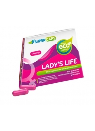 Возбуждающие капсулы Ladys Life - 14 капсул (0,35 гр.) - SuperCaps - купить с доставкой в Невинномысске