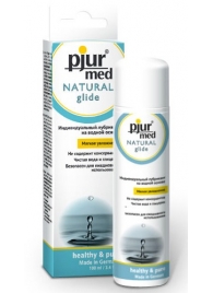 Нейтральный лубрикант на водной основе pjur MED Natural glide - 100 мл. - Pjur - купить с доставкой в Невинномысске