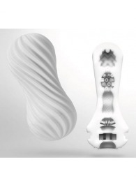 Мастурбатор FLEX Silky White с мягким рельефом - Tenga - в Невинномысске купить с доставкой