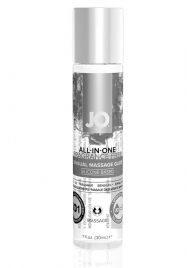 Массажный гель ALL-IN-ONE Massage Oil Sensual нейтральный - 30 мл. - System JO - купить с доставкой в Невинномысске
