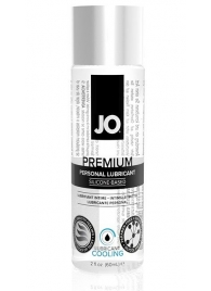 Охлаждающий лубрикант на силиконовой основе JO Personal Premium Lubricant Cooling - 60 мл. - System JO - купить с доставкой в Невинномысске