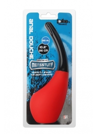 Анальный душ MENZSTUFF 310ML ANAL DOUCHE RED/BLACK - Dream Toys - купить с доставкой в Невинномысске