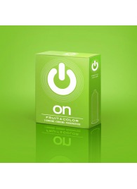 Цветные ароматизированные презервативы ON) Fruit   Color - 3 шт. - ON) - купить с доставкой в Невинномысске