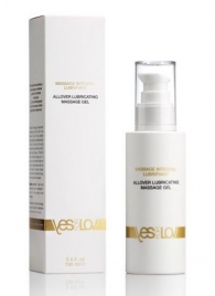 Массажный гель-смазка на силиконовой основе Allover Massage Gel - 100 мл. - YESforLOV - купить с доставкой в Невинномысске