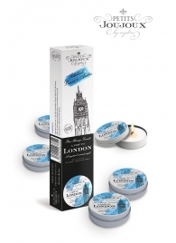 Набор из 5 свечей Petits Joujoux London с ароматом ревеня, амбры и чёрной смородины - MyStim - купить с доставкой в Невинномысске