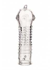 Прозрачная закрытая насадка на пенис TOYFA A-Toys - 14,7 см. - A-toys - в Невинномысске купить с доставкой