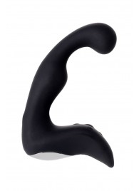 Чёрный изогнутый вибростимулятор простаты Erotist - Erotist Adult Toys - в Невинномысске купить с доставкой