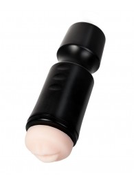 Мастурбатор-ротик A-Toys в черной колбе - A-toys - в Невинномысске купить с доставкой