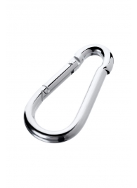 Серебристый карабин TOYFA Metal - ToyFa - купить с доставкой в Невинномысске