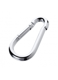 Серебристый карабин TOYFA Metal - ToyFa - купить с доставкой в Невинномысске