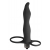 Черная вибронасадка для двойного проникновения Flirtini - 15,9 см. - Lola Games - купить с доставкой в Невинномысске