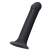 Черный фаллос на присоске Silicone Bendable Dildo L - 19 см. - Strap-on-me - купить с доставкой в Невинномысске