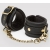Черные наручники Bound to You Faux Leather Wrist Cuffs - Fifty Shades of Grey - купить с доставкой в Невинномысске