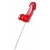 Красный леденец в форме фаллоса со вкусом виски - Sosuчki - купить с доставкой в Невинномысске