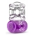 Фиолетовое эрекционное виброкольцо One Night Stand Vibrating C-Ring - Blush Novelties - в Невинномысске купить с доставкой