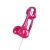 Розовый леденец в форме члена со вкусом айриш крим - 80 гр. - Sosuчki - купить с доставкой в Невинномысске