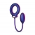 Фиолетовое эрекционное виброкольцо с анальным шариком Eclipse - ONE DC B.V. - в Невинномысске купить с доставкой