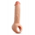 Телесная насадка-удлинитель Thrive 8.75 Inch Realistic Penis Extender Sleeve - 22,2 см. - Blush Novelties - в Невинномысске купить с доставкой