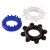 Набор из 3 эрекционных колец разного цвета и рельефа - Boys of Toys - в Невинномысске купить с доставкой