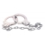 Наручники из металла с длинной цепочкой CHROME HANDCUFFS METAL HANDCUFFS W. KEY - NMC - купить с доставкой в Невинномысске