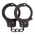 Чёрные наручники из листового металла BONDX METAL CUFFS BLACK - Dream Toys - купить с доставкой в Невинномысске