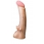 Телесная насадка REAL Standard с усиками на основании - 19 см. - LOVETOY (А-Полимер) - купить с доставкой в Невинномысске