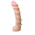 Насадка REAL Standard со спиралевидным узором - 19 см. - LOVETOY (А-Полимер) - купить с доставкой в Невинномысске
