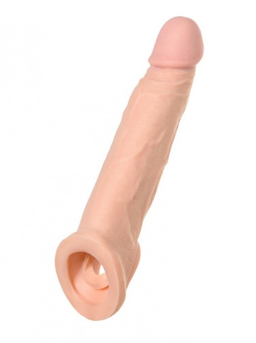 Насадка телесного цвета Toyfa XLover - 16,5 см. - ToyFa - в Невинномысске купить с доставкой