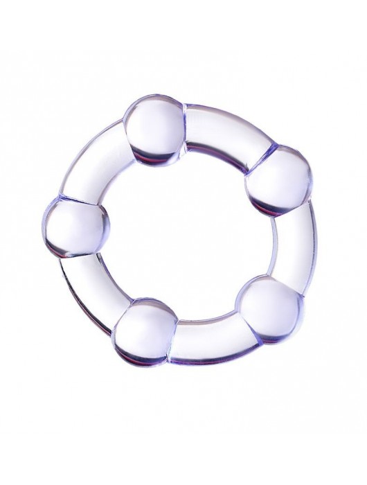 Фиолетовое эрекционное кольцо A-Toys - A-toys - в Невинномысске купить с доставкой