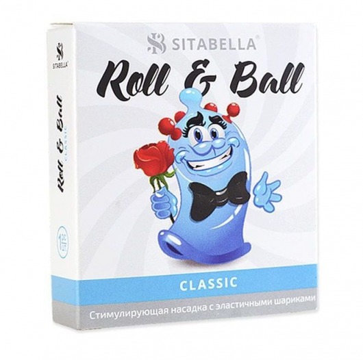 стимулирующий презерватив-насадка Roll   Ball Classic - Sitabella - купить с доставкой в Невинномысске