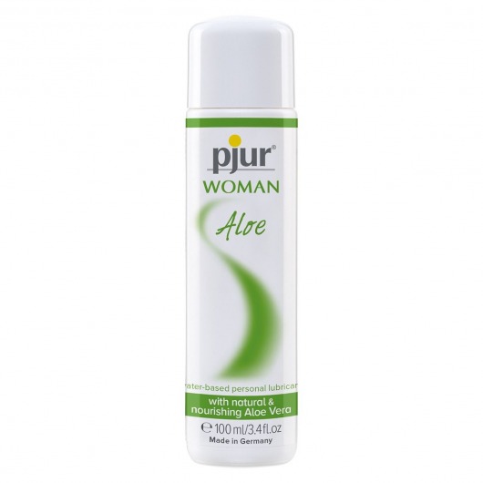 Лубрикант на водной основе pjur WOMAN Aloe - 100 мл. - Pjur - купить с доставкой в Невинномысске