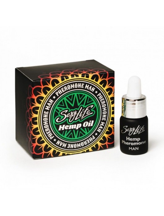 Мужские духи с феромонами Sexy Life HEMPOIL man - 5 мл. -  - Магазин феромонов в Невинномысске