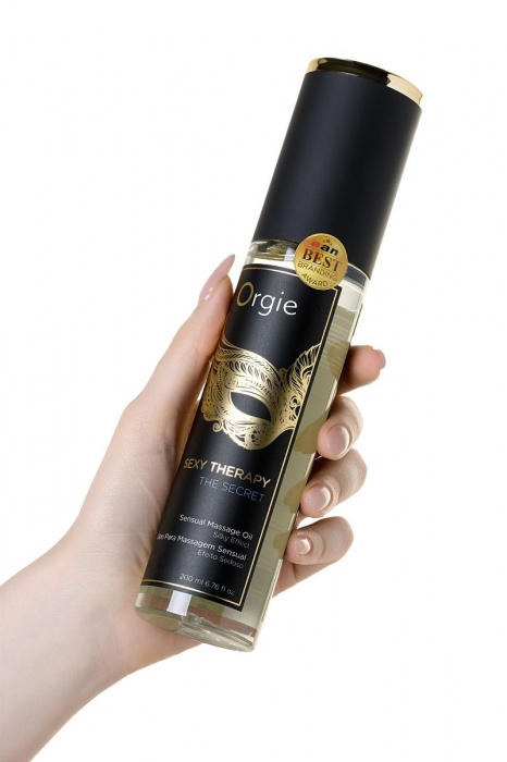 Минеральное массажное масло Orgie Sexy Therapy The Secret - 200 мл. - ORGIE - купить с доставкой в Невинномысске