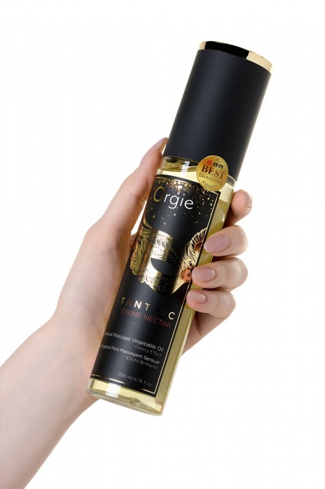 Растительное массажное масло Orgie Tantric Divine Nectar - 200 мл. - ORGIE - купить с доставкой в Невинномысске
