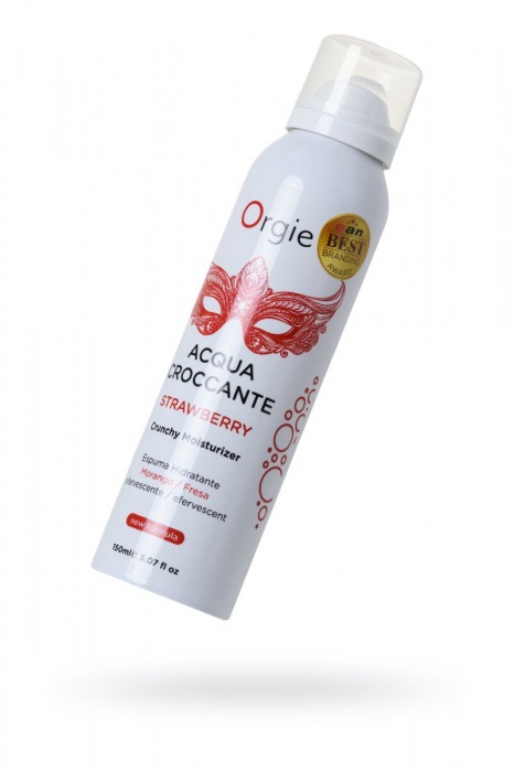 Шипучая увлажняющая пена для чувственного массажа Orgie Acqua Croccante - 150 мл. - ORGIE - купить с доставкой в Невинномысске