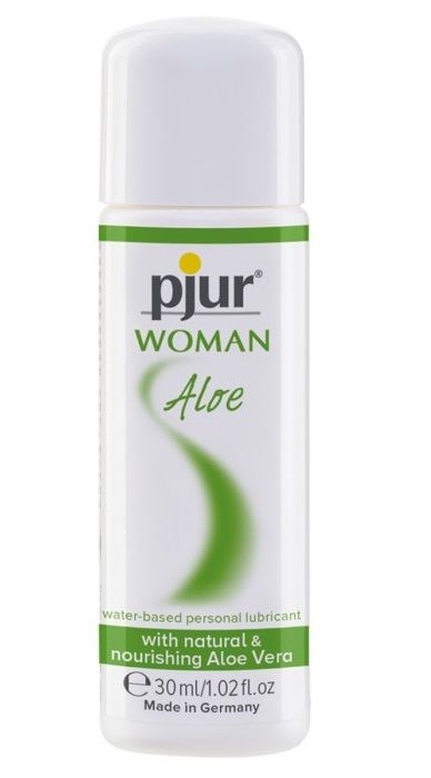 Лубрикант на водной основе pjur WOMAN Aloe - 30 мл. - Pjur - купить с доставкой в Невинномысске