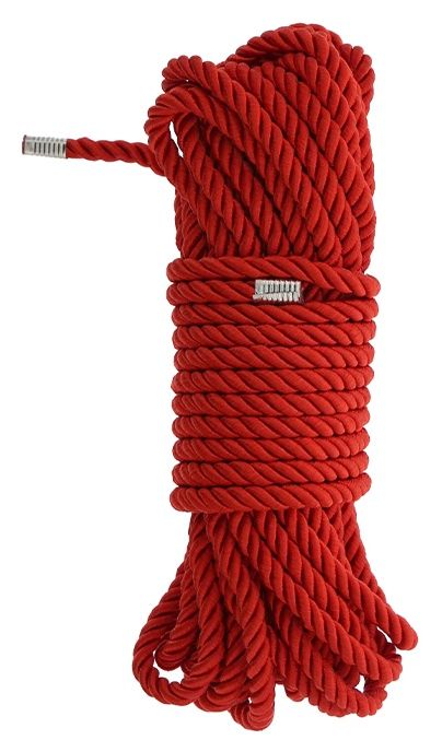 Красная веревка DELUXE BONDAGE ROPE - 10 м. - Dream Toys - купить с доставкой в Невинномысске