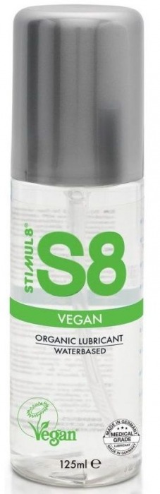 Веганский лубрикант на водной основе S8 Vegan Lube - 125 мл. - Stimul8 - купить с доставкой в Невинномысске