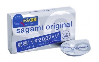 Ультратонкие презервативы Sagami Original QUICK - 6 шт. - Sagami - купить с доставкой в Невинномысске