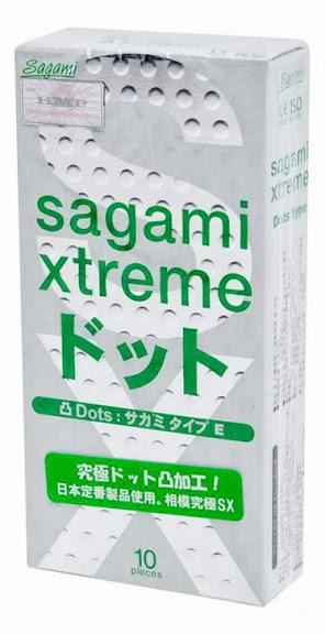 Презервативы Sagami Xtreme Type-E с точками - 10 шт. - Sagami - купить с доставкой в Невинномысске