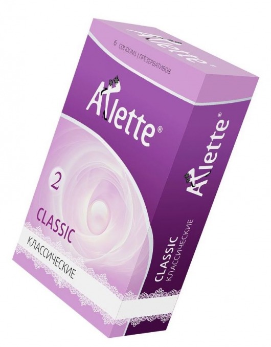 Классические презервативы Arlette Classic - 6 шт. - Arlette - купить с доставкой в Невинномысске