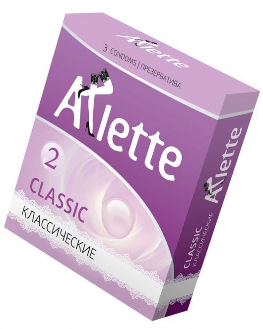 Классические презервативы Arlette Classic - 3 шт. - Arlette - купить с доставкой в Невинномысске