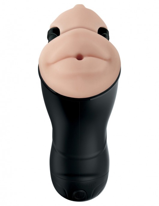 Мастурбатор в колбе с двумя тоннелями Double Penetration Vibrating Stroker - Pipedream - в Невинномысске купить с доставкой