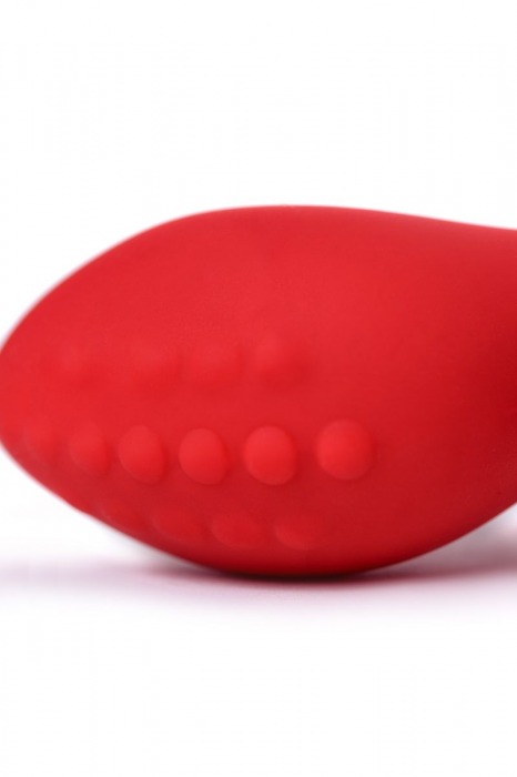 Красный силиконовый вибростимулятор простаты Proman - 12,5 см. - ToyFa - в Невинномысске купить с доставкой