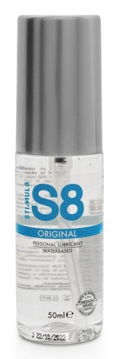 Универсальный лубрикант на водной осноdе S8 Original Lube - 50 мл. - Stimul8 - купить с доставкой в Невинномысске