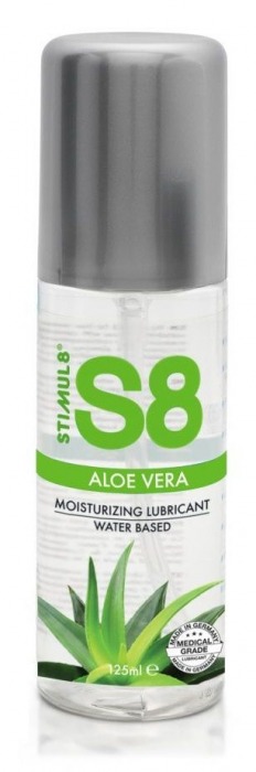 Лубрикант на водной основе S8 Aloe Vera Lube - 125 мл. - Stimul8 - купить с доставкой в Невинномысске