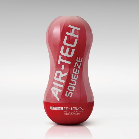 Мастурбатор AIR-TECH Squeeze Regular - Tenga - в Невинномысске купить с доставкой