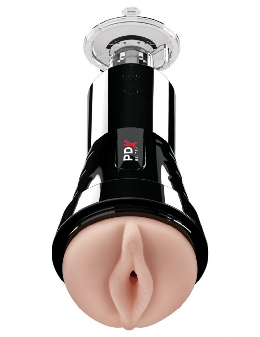 Телесный вибромастурбатор-вагина Cock Compressor Vibrating Stroker - Pipedream - в Невинномысске купить с доставкой