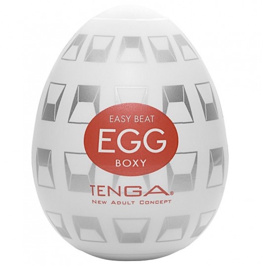 Мастурбатор-яйцо EGG Boxy - Tenga - в Невинномысске купить с доставкой
